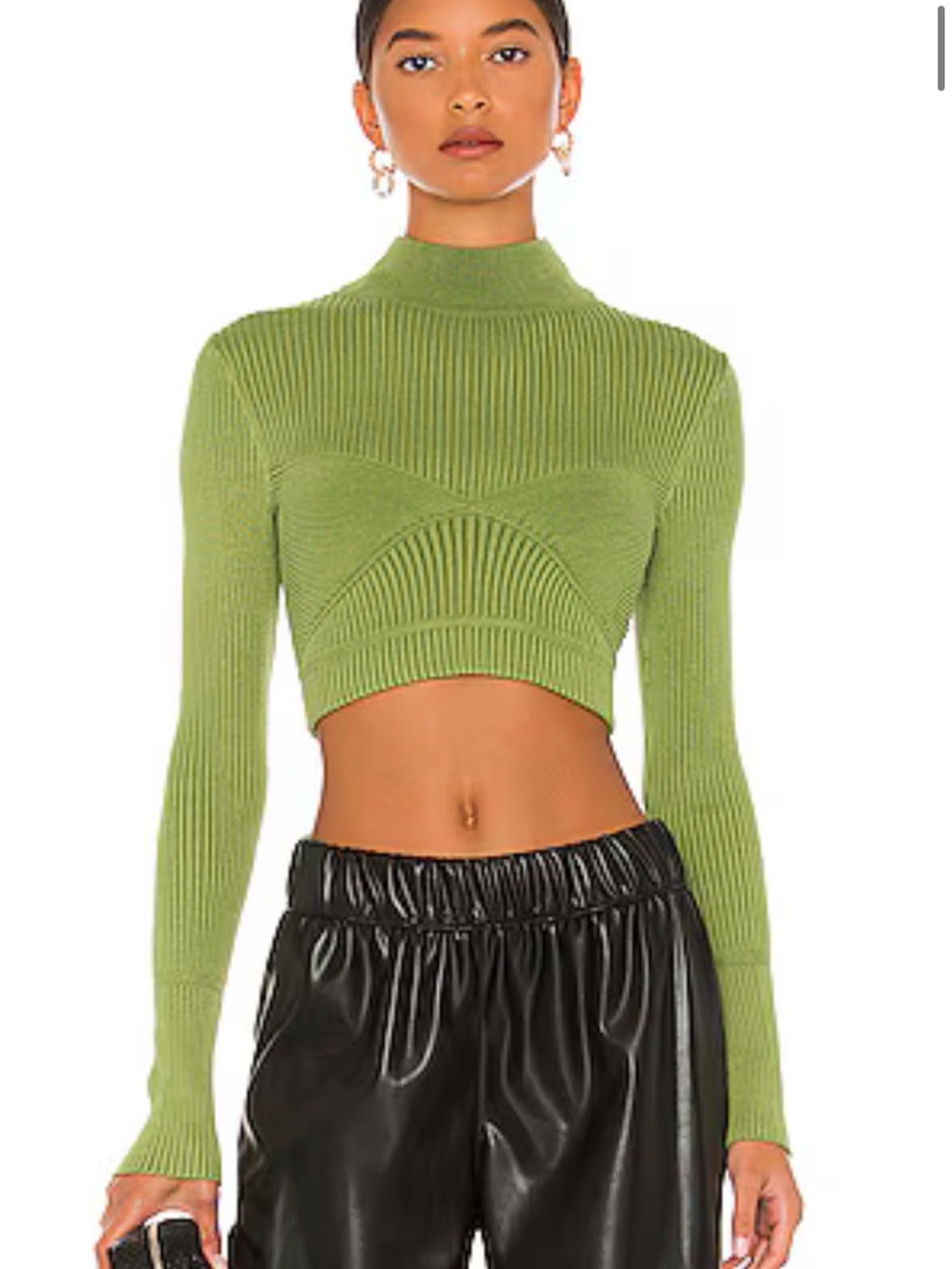 Revolve NBD turtleneck crop top